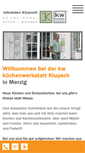 Mobile Screenshot of kueche-wohnen-klupsch.de